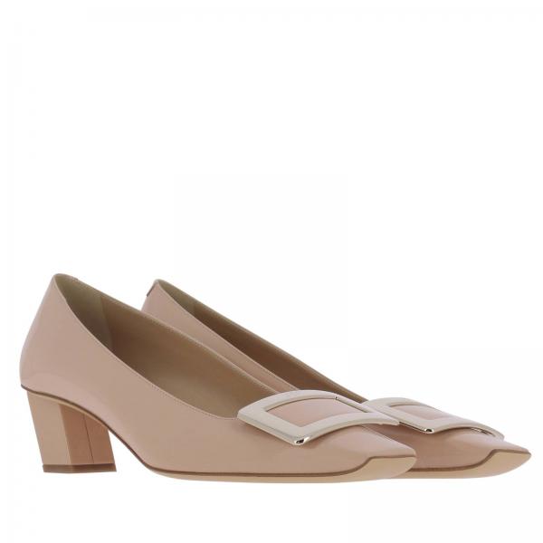 Con Vivier Buckle Belle In Rv Vernice Décolleté Metal ChsQotxrdB