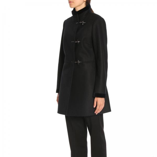 Di E Cashmere Panno Vergine Virginia Lana Con Tre In Alamari Fay Cappotto FKc13Tu5lJ