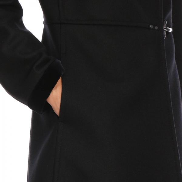 Di E Cashmere Panno Vergine Virginia Lana Con Tre In Alamari Fay Cappotto FKc13Tu5lJ
