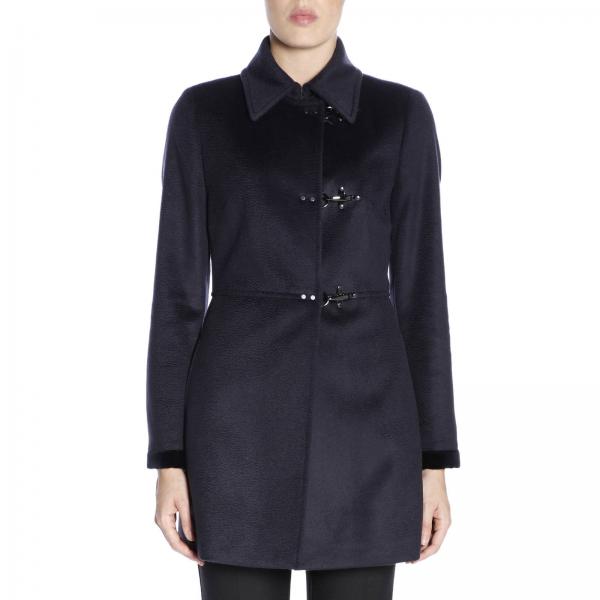 Fay Outlet: coat for woman - Blue | Fay coat NAW50374020 QAY online on ...