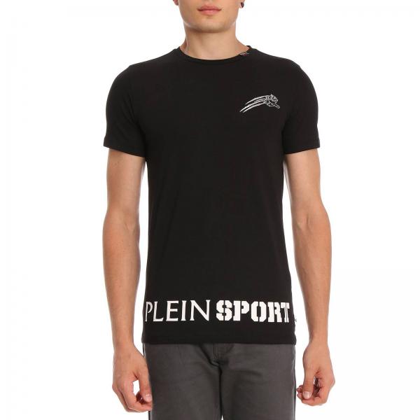 Plein Sport Outlet: T-shirt men - Black | T-Shirt Plein Sport ...