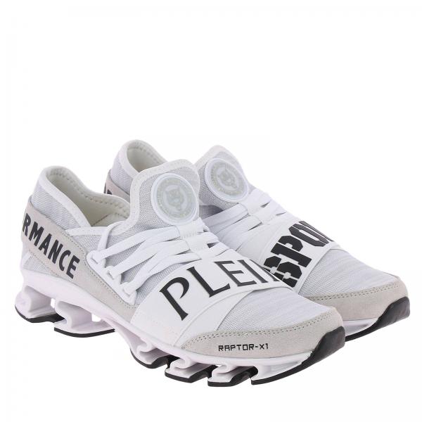 Plein Sport Outlet: Shoes men | Sneakers Plein Sport Men White ...