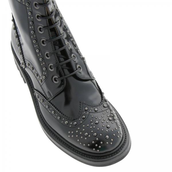In Pelle Stivaletto Over Angelina Borchie Con All Met pqGUMVzS