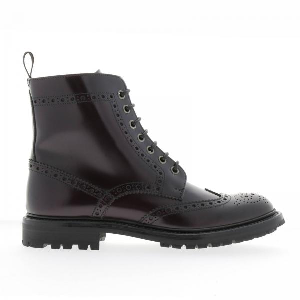 In Angelina Motivo Met Coda Rondine Con Pelle Brogue A Stivaletto Di BWeEQxordC