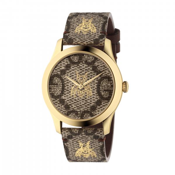 brown gucci watch