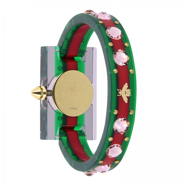 Gucci Watch Women Watch Gucci Women Green Watch Gucci Ya143525 Giglio En 8775