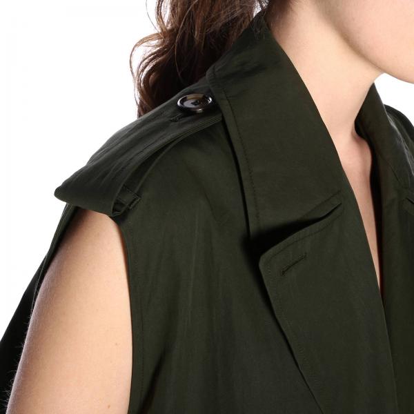 BOTTEGA Coat women Green Waistcoat Bottega 563082