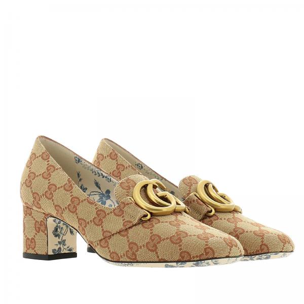 GUCCI: Shoes women | High Heel Shoes Gucci Women Beige | High Heel ...