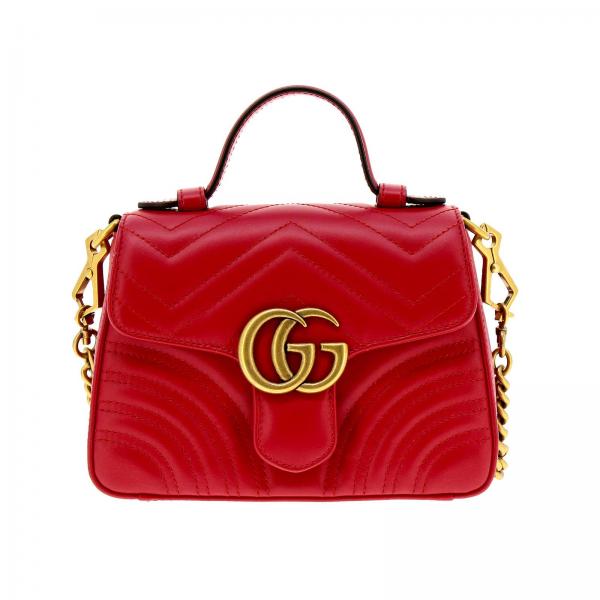 GUCCI: Shoulder bag women | Handbag Gucci Women Red | Handbag Gucci ...