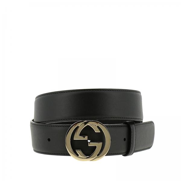 GUCCI: Belt women - Black | Belt Gucci 370543 AP00G GIGLIO.COM