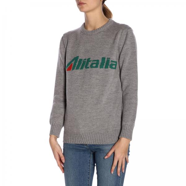 Merinos Vergine Pura Pullover Alitalia Alberta Ferretti Lana In xBdeorC