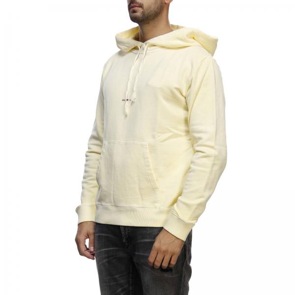 Con Cappuccio Felpa Basic Saint E Stampa Micro Laurent 5ARLj3qc4