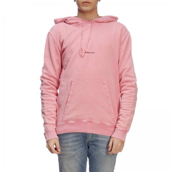 Con Cappuccio Felpa Basic Saint E Stampa Micro Laurent 5ARLj3qc4