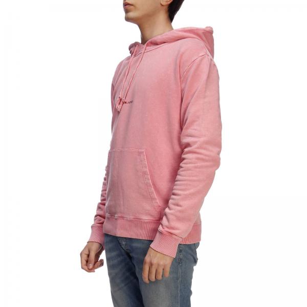 Con Cappuccio Felpa Basic Saint E Stampa Micro Laurent 5ARLj3qc4
