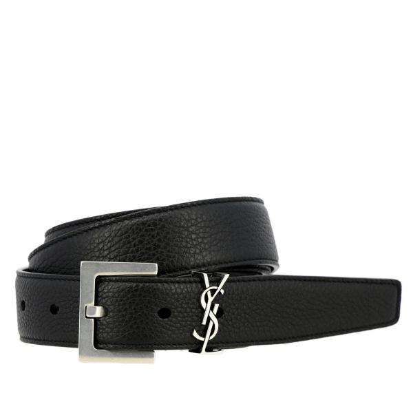 SAINT LAURENT: Belt men | Belt Saint Laurent Men Black | Belt Saint ...