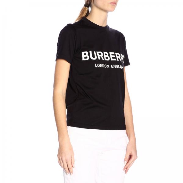 A Corte Con T Burberry Maniche Stampa shirt D2bE9IWHYe