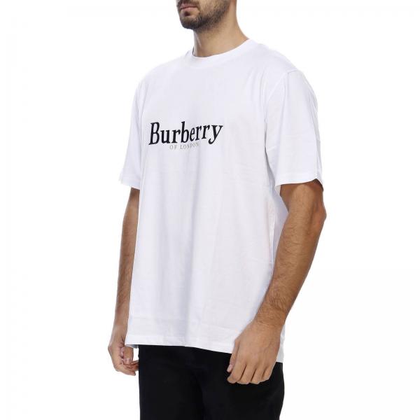 BURBERRY: T-shirt men - White | T-Shirt Burberry 8007830 ABTOT GIGLIO.COM