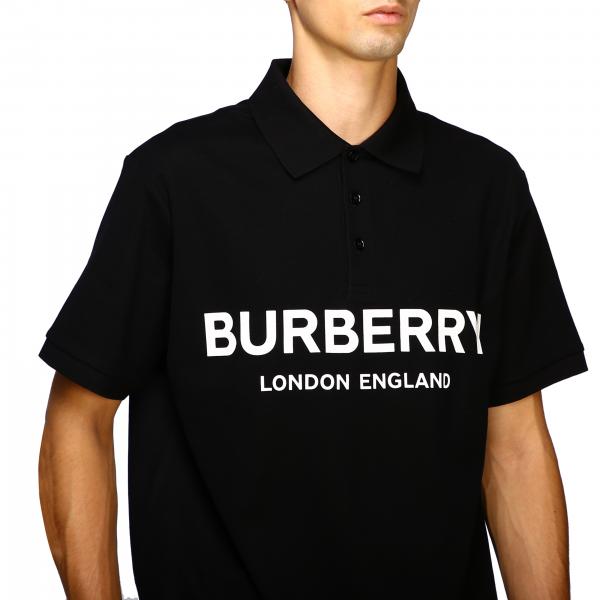 BURBERRY: T-shirt men | Polo Shirt Burberry Men Black | Polo Shirt ...