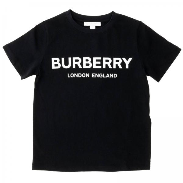 BURBERRY: Camiseta Niños - Negro | Camiseta Burberry 8008881 ABTOT ...