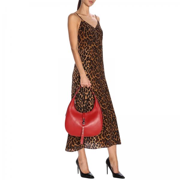 In Pelle Logo E Borsa A Fibbia Centrale 2bya Spalla Donna MiuHobo Con 5bc055 Ooo Liscia Medium mw0ONnv8
