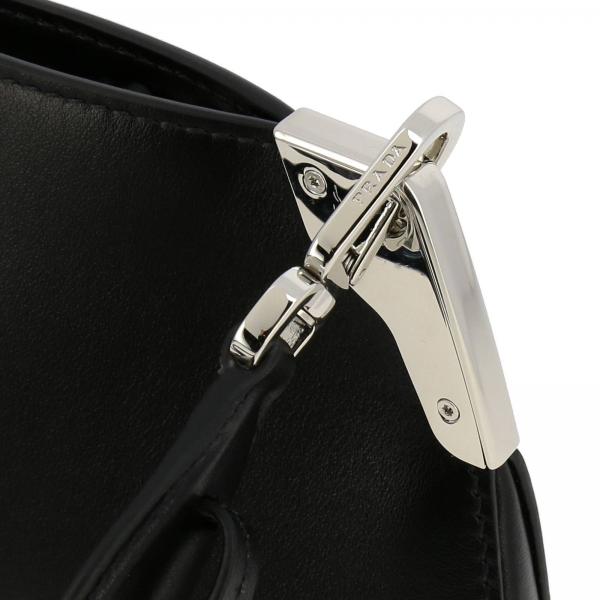 Spalla Borse Logo Pelle Vera 2aix PradaBorsa A In 1bh111ooo Tracolla Liscia Donna Con Sidonie Classico 3L5AR4j