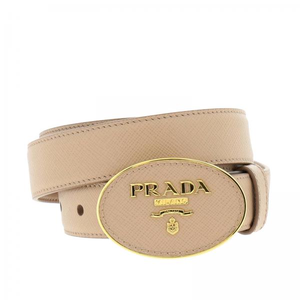 pink prada belt