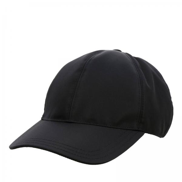 PRADA: Hat men - Black | Hat Prada 2HC274 2B15 GIGLIO.COM