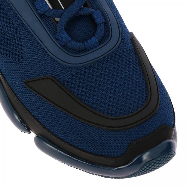 Clodbust In Gomma Con Logo E Sneakers Tessuto Tecnico Prada Ygy76Ivbfm