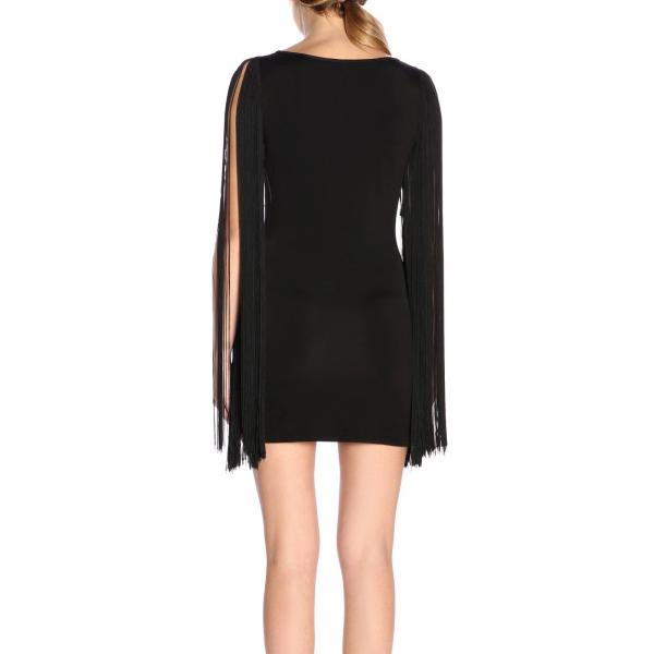 Frange Couture Moschino Di Abito Con Maniche A Tubino Tl1uFK35Jc