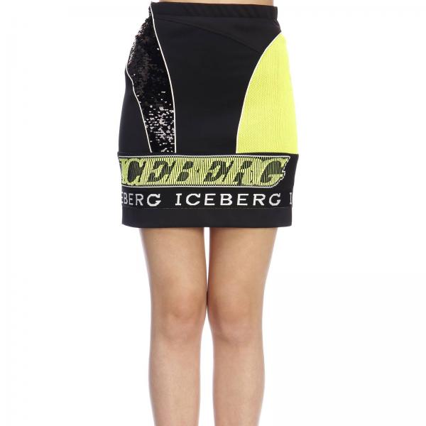 Iceberg Outlet: Skirt women - Black | Skirt Iceberg C031 4959 GIGLIO.COM