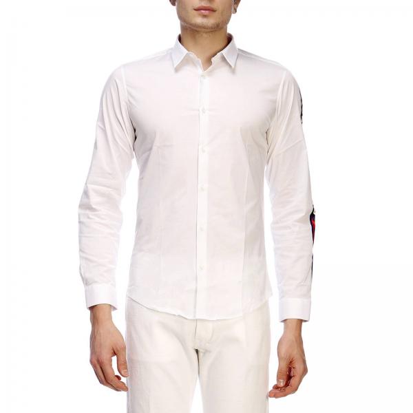 Iceberg Outlet: Shirt man - White | Iceberg Shirt G021 6210 online at ...