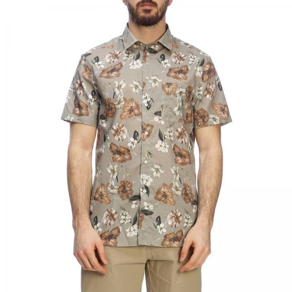 Collo Camicia Italiano Popeline Pecora A Ultra Light Paolo Fantasia Floreale In Con cAjL54R3q