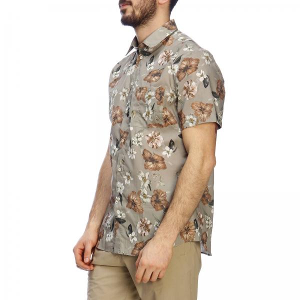 Collo Camicia Italiano Popeline Pecora A Ultra Light Paolo Fantasia Floreale In Con cAjL54R3q