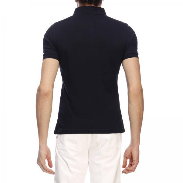 Contrasto In Polo Fay Maniche Logo Bordi A Cotone Piqué Con E Corte jqVGLUzMpS