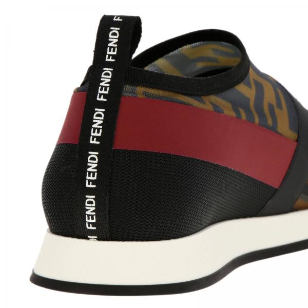 Fendi Outlet Shoes women Sneakers Fendi Women Black Sneakers Fendi