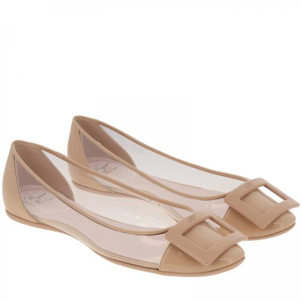 Flat Buckle Rv Pvc Ballerina Gommette E Vernice In Plastic lFcTJ1K