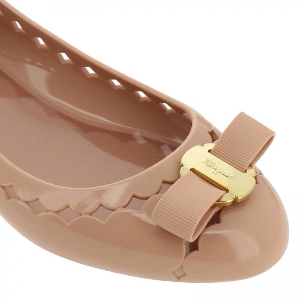 Ballerina Gros Con E Jelly Gomma Fiocco grain Tacco In Fiore kXZiPOu