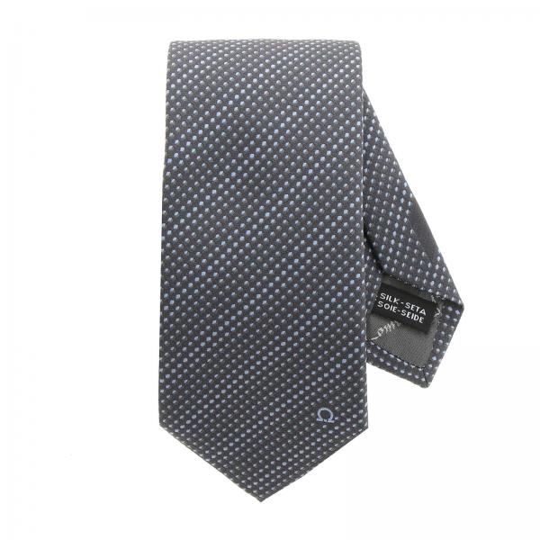 Salvatore Ferragamo Outlet: tie for man - Grey | Salvatore Ferragamo ...