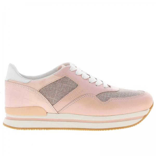 Hogan Outlet: Shoes women - Pink | Sneakers Hogan HXW2220N62D KGV ...
