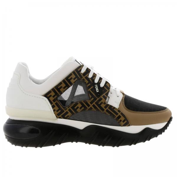 FENDI: sneakers for man - White | Fendi sneakers 7E1217 A63W online at ...