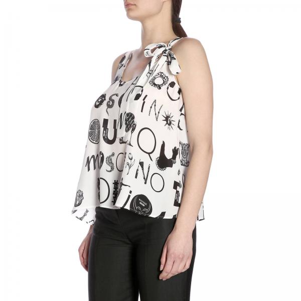 Moschino Fantasia Top Lettering By Con Over All ZuPkiOXT
