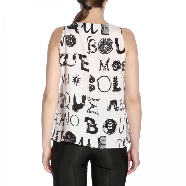 Moschino Fantasia Top Lettering By Con Over All ZuPkiOXT