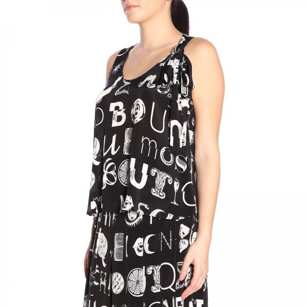 Moschino Fantasia Top Lettering By Con Over All ZuPkiOXT