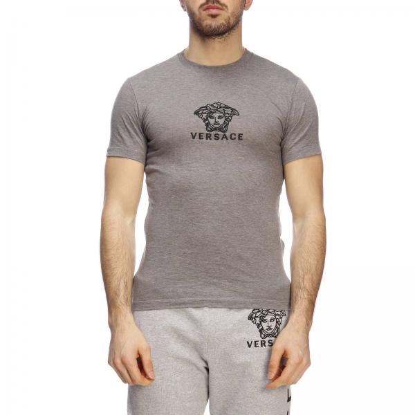 Versaceアウトレット：Tシャツ メンズ - グレー | GIGLIO.COMオンラインのVersace Tシャツ A82396 A224589