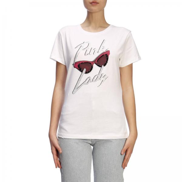 Pinko Uniqueness Outlet: t-shirt for woman - White | Pinko Uniqueness t ...