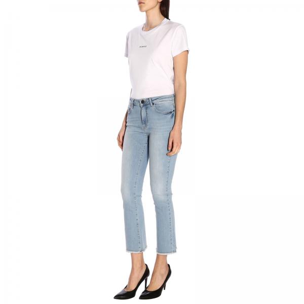 Denim Frange Christie Jeans Con Cropped Trombetta 28 m0On8yPvNw