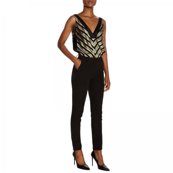 Top A V Righe Con Pinko Rosaria Scollo 8knwPX0O