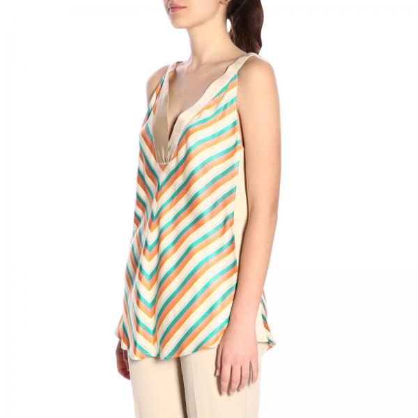 Top A V Righe Con Pinko Rosaria Scollo 8knwPX0O