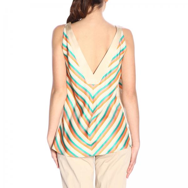 Top A V Righe Con Pinko Rosaria Scollo 8knwPX0O