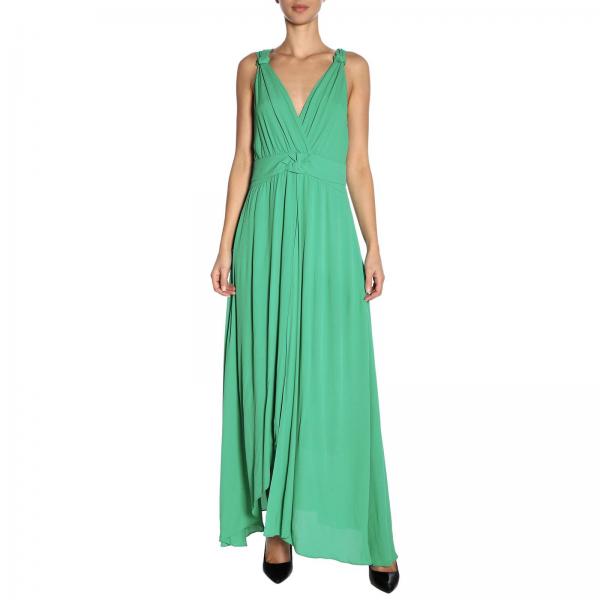 Pinko Outlet: dress for woman - Green | Pinko dress 1B13VU-6835 REGAN 1 ...